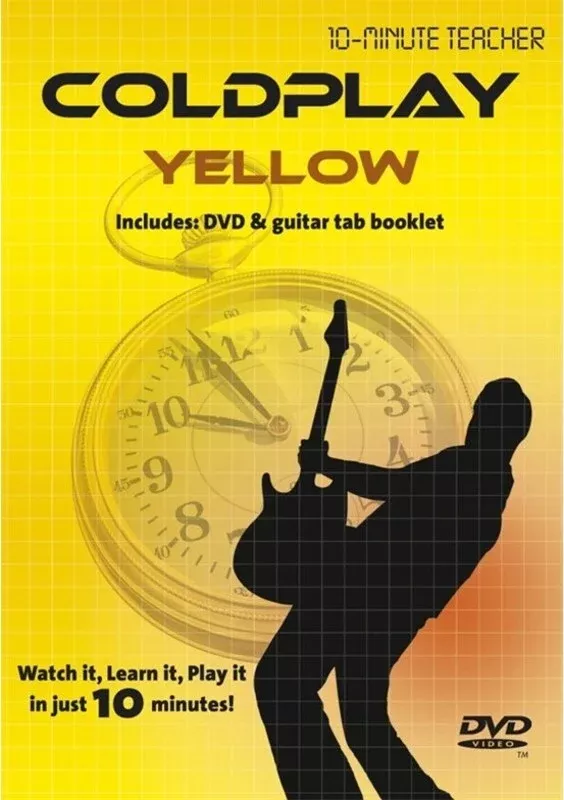 10-Minute Teacher Coldplay Yellow Book