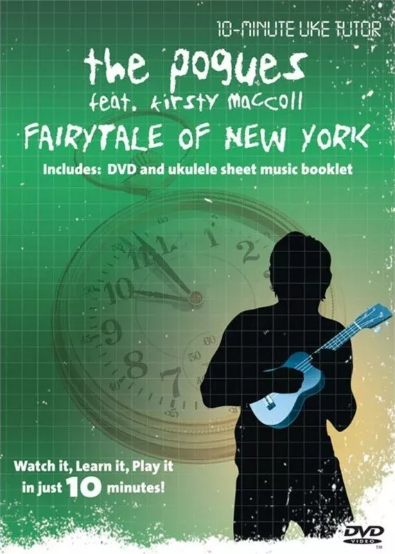 10-Minute Ukulele Tutor The Pogues Fairytale Of Ny Book