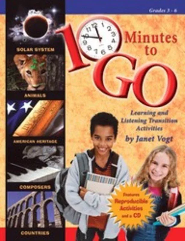 10 Minutes to Go BK/CD - Classroom Games & Activities with Music