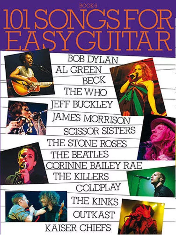 101 Songs For Easy Guitar Book 6 (Softcover Book)
