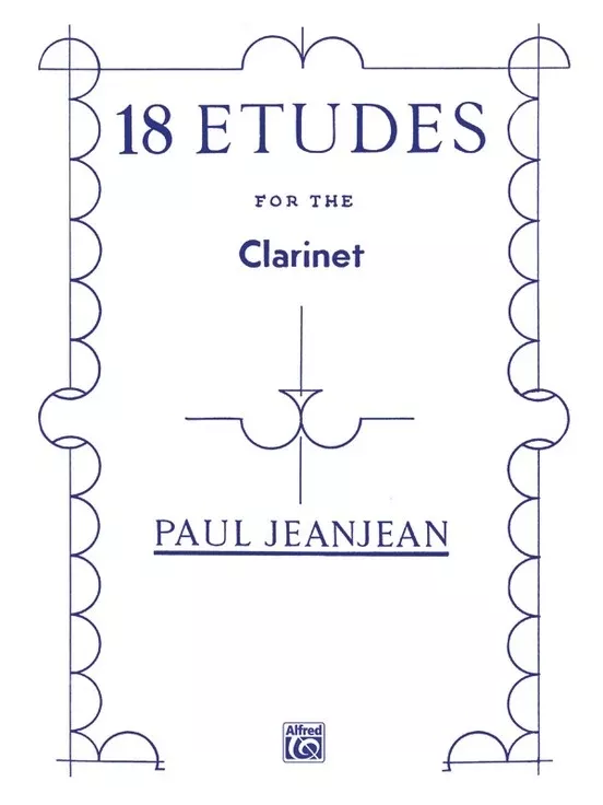 18 Etudes for Clarinet - Piano Sheet Music