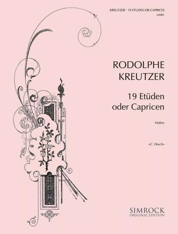 19 Studies Violin Book