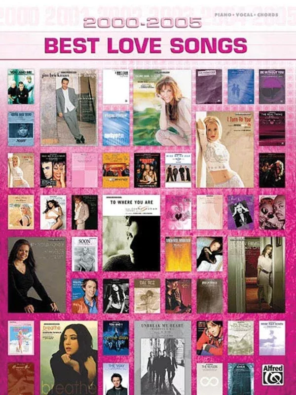 2000 - 2005 Best Love Songs PVG (Softcover Book)