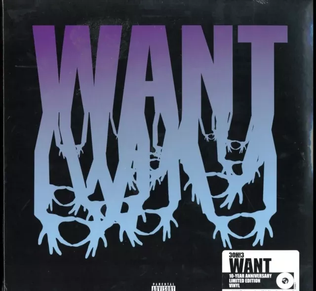 3OH!3 - WANT (X) (10TH ANNIVERSARY DELUXE EDITION) (Vinyl LP)