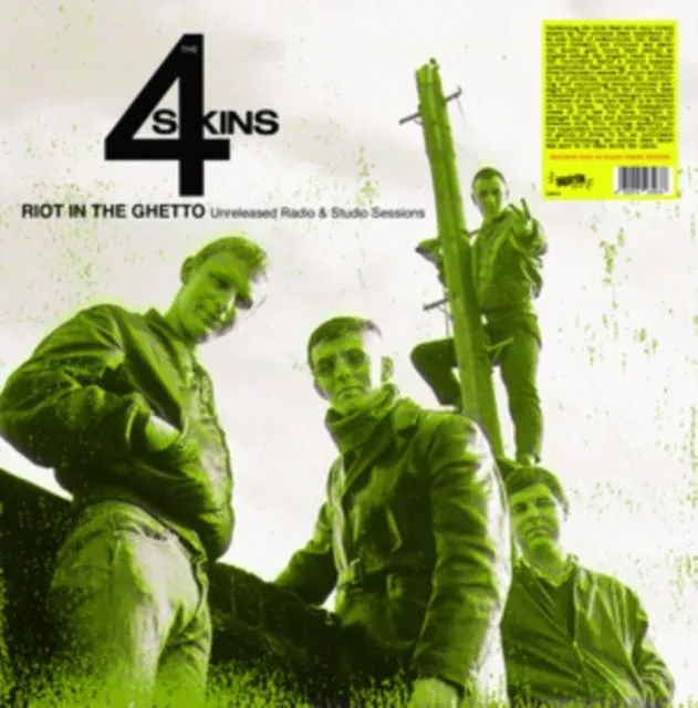 4 SKINS - RIOT IN THE GHETTO: UNRELEASED RADIO & STUDIO SESSIONS (Vinyl LP)