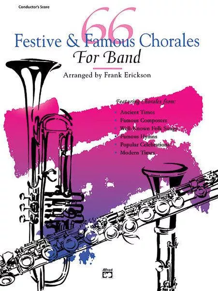 66 Festive and Famous Chorales for 1st Trombone Sheet Music