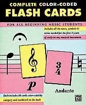89 Color-Coded Flash Cards