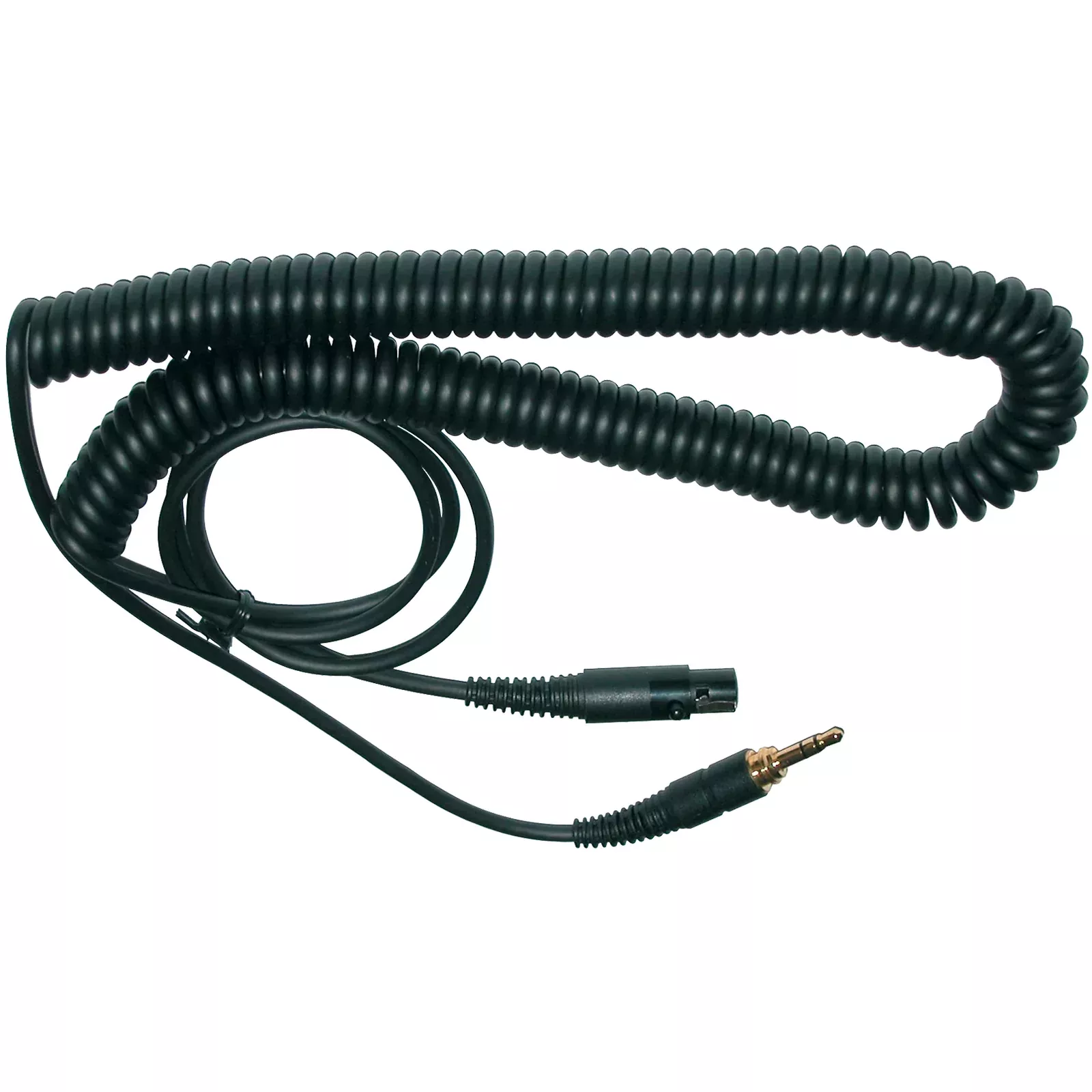 AKG EK-500S 3M Coiled Replacement Headphone Cable for K240, K553, K702, K271, K182, K712 PRO - Mini XLR to 1/8" Stereo Plug