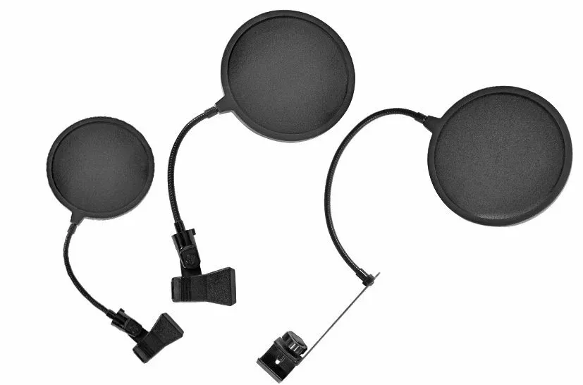AMS GM84 04 Inch Mic Pop Filter W/6 Inch Mini Gooseneck