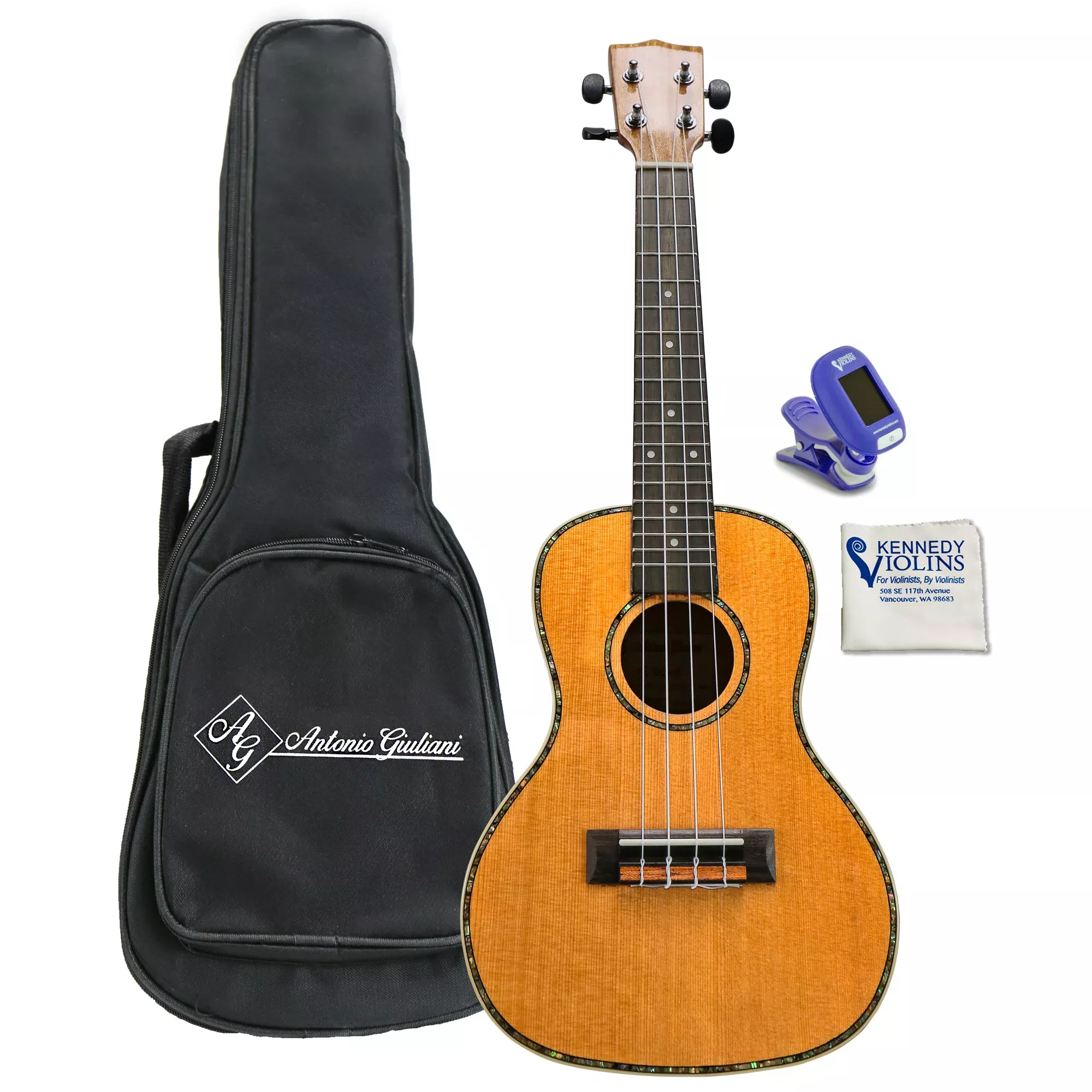 Antonio Giuliani CU-6 Concert UkuleleOutfit