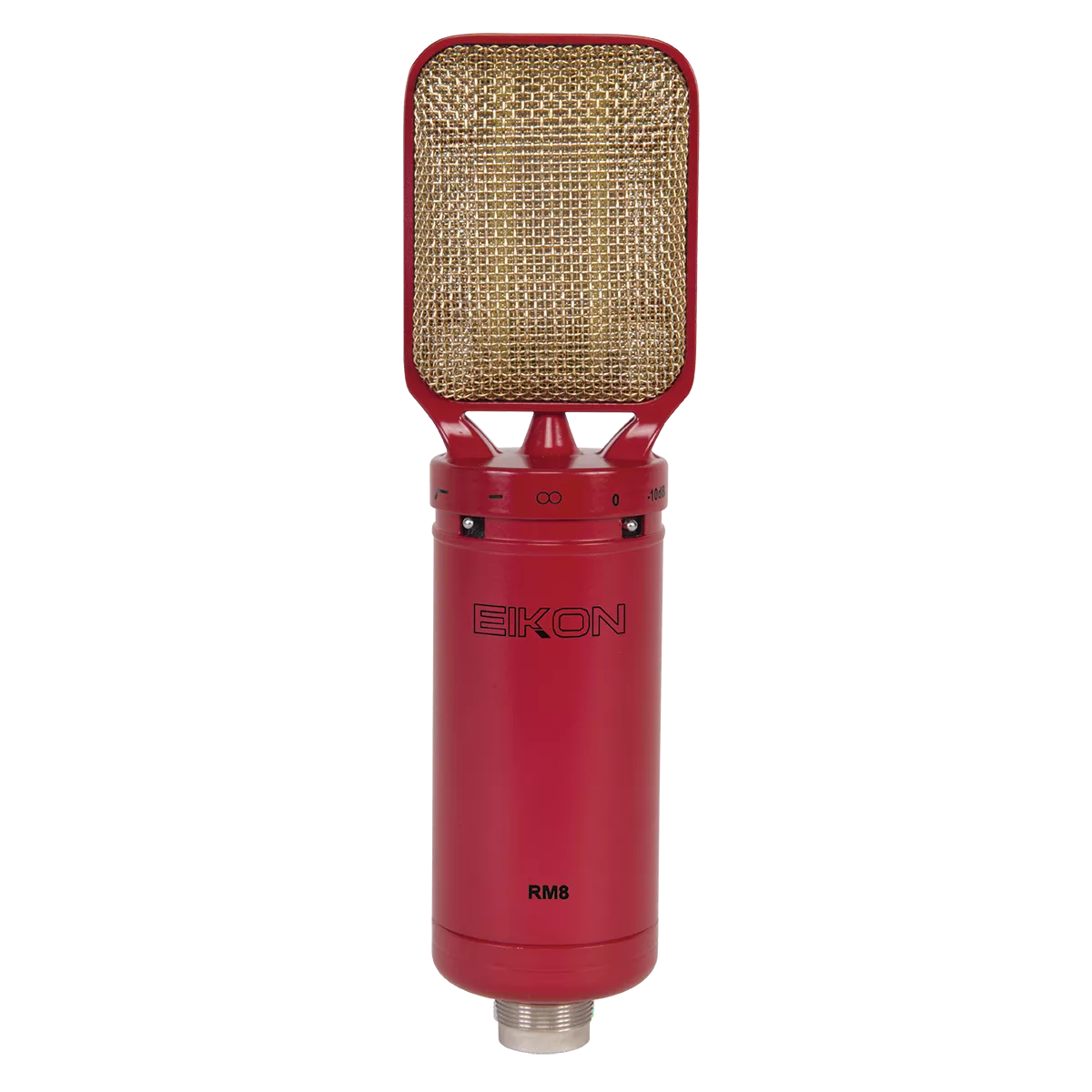 Eikon RM8 Ribbon Microphone with Shockmount, Windscreen Filter, and Aluminum Case