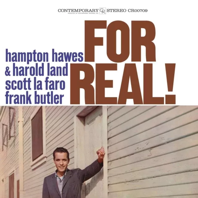 HAWES,HAMPTON - FOR REAL! (CONTEMPORARY RECORDS ACOUSTIC SOUNDS SERIES) (Vinyl LP)