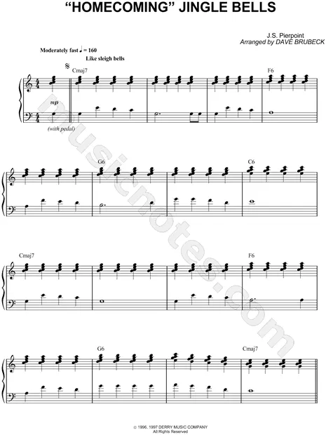 "Homecoming" Jingle Bells