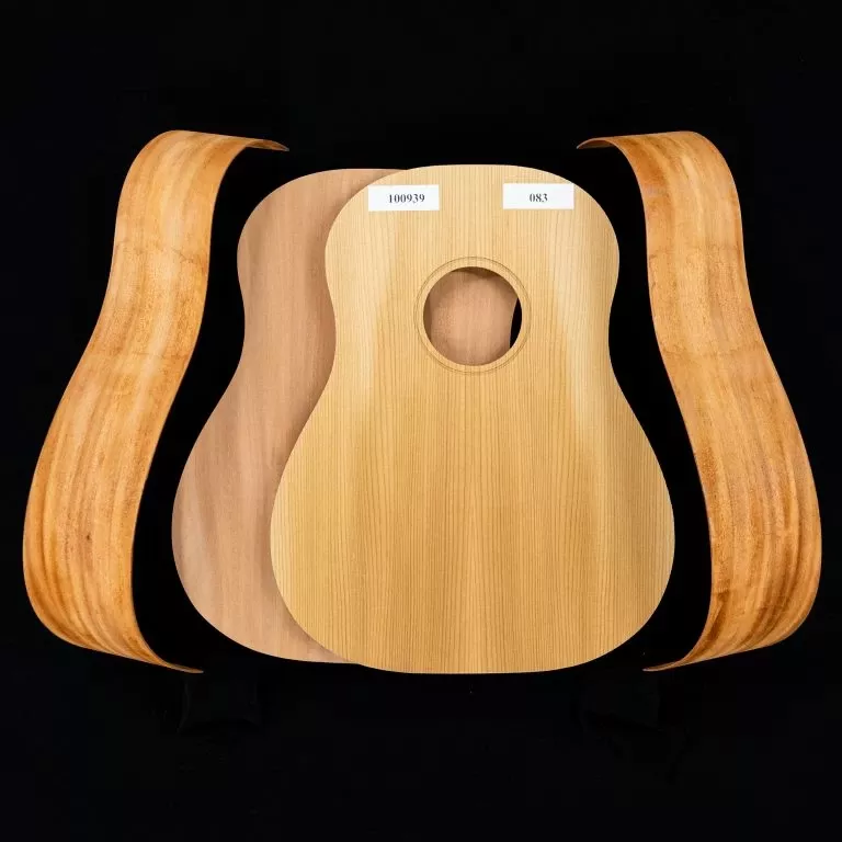 Jumbo-45 Acoustic Guitar Kit With Torrefied Red Spruce And Mahogany – 083 – StewMac