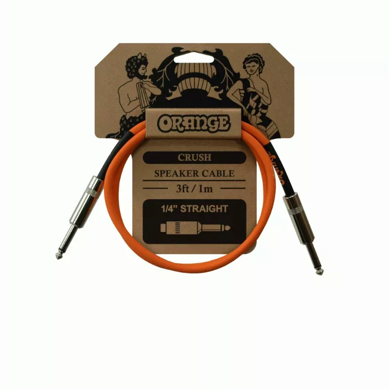 Orange CA040 Crush 3ft Speaker Cable Jack with Oxygen-Free Copper