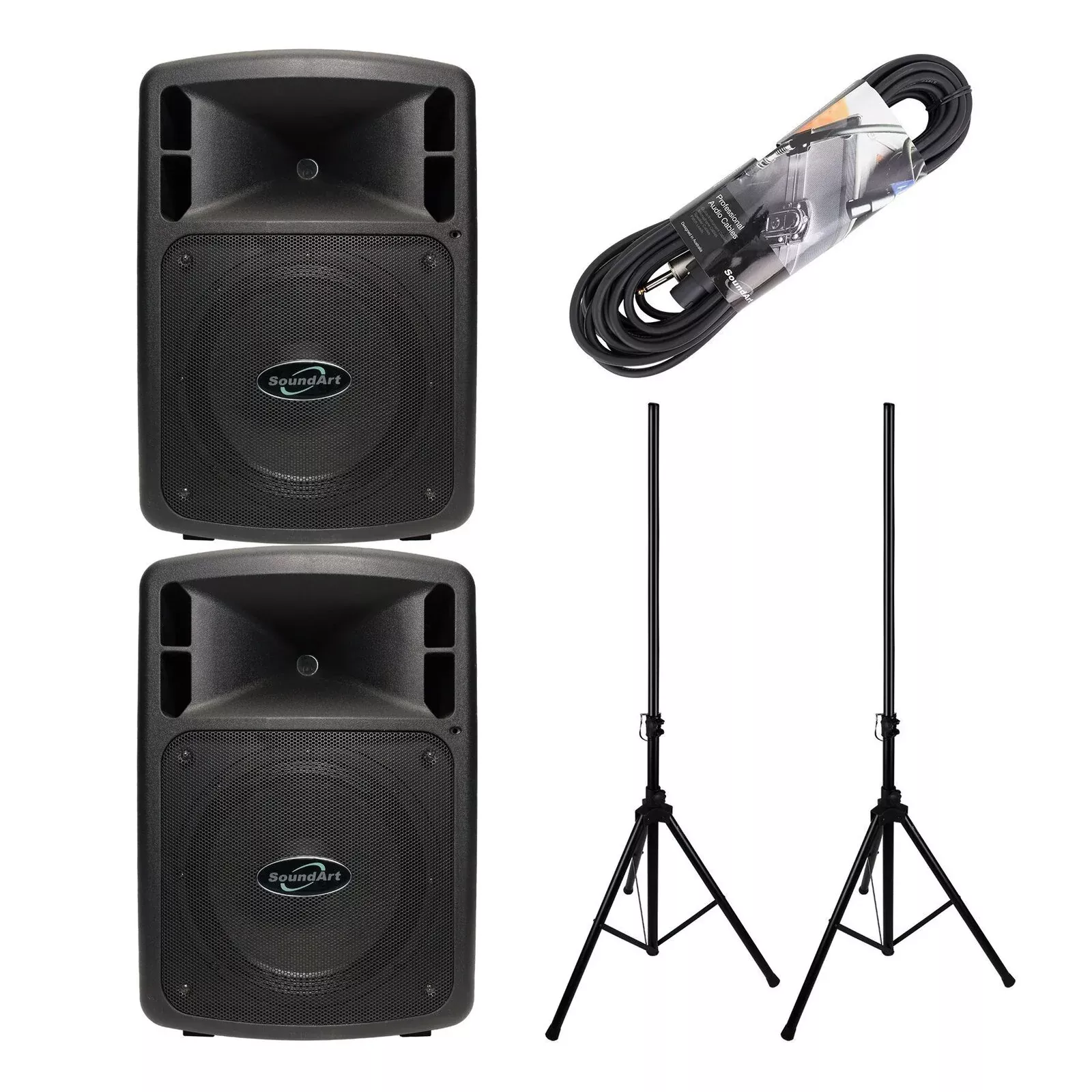 Soundart 200 Watt Compact Stereo PA Pack