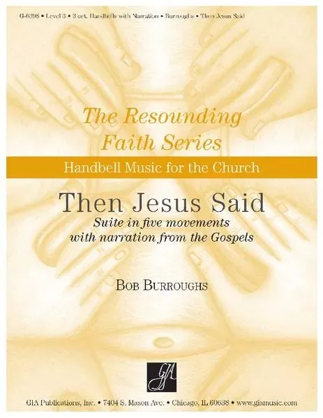 Then Jesus Said