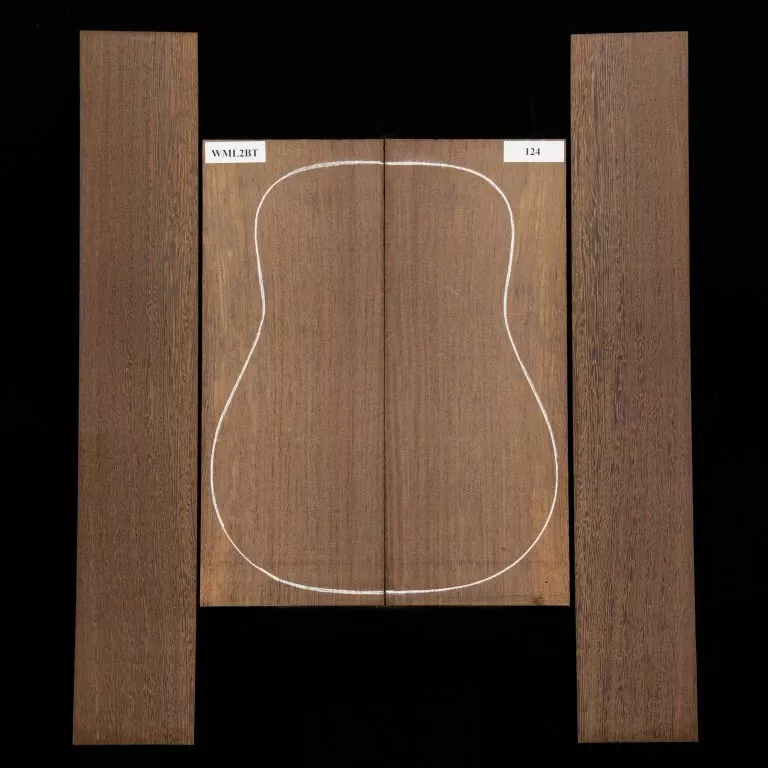 Wenge Back + Side Set – 124 – StewMac