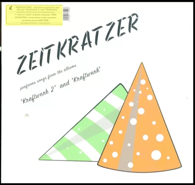 ZEITKRATZER - PERFORMS SONGS FROM THE ALBUMS KRAFTWERK 2 & KRAFTWERK (Vinyl LP)