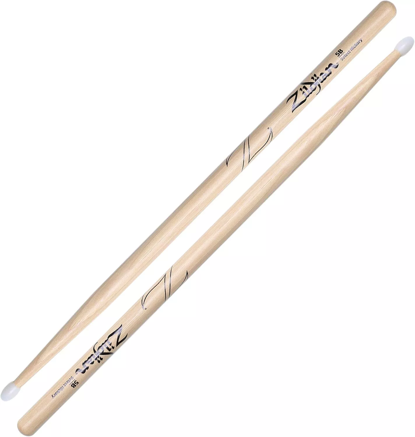 Zildjian 5B Hickory Nylon Tip Drum Sticks