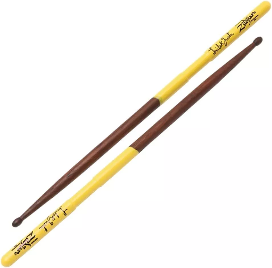 Zildjian ASTG Trilok Gurtu Drumsticks with Yellow Grip