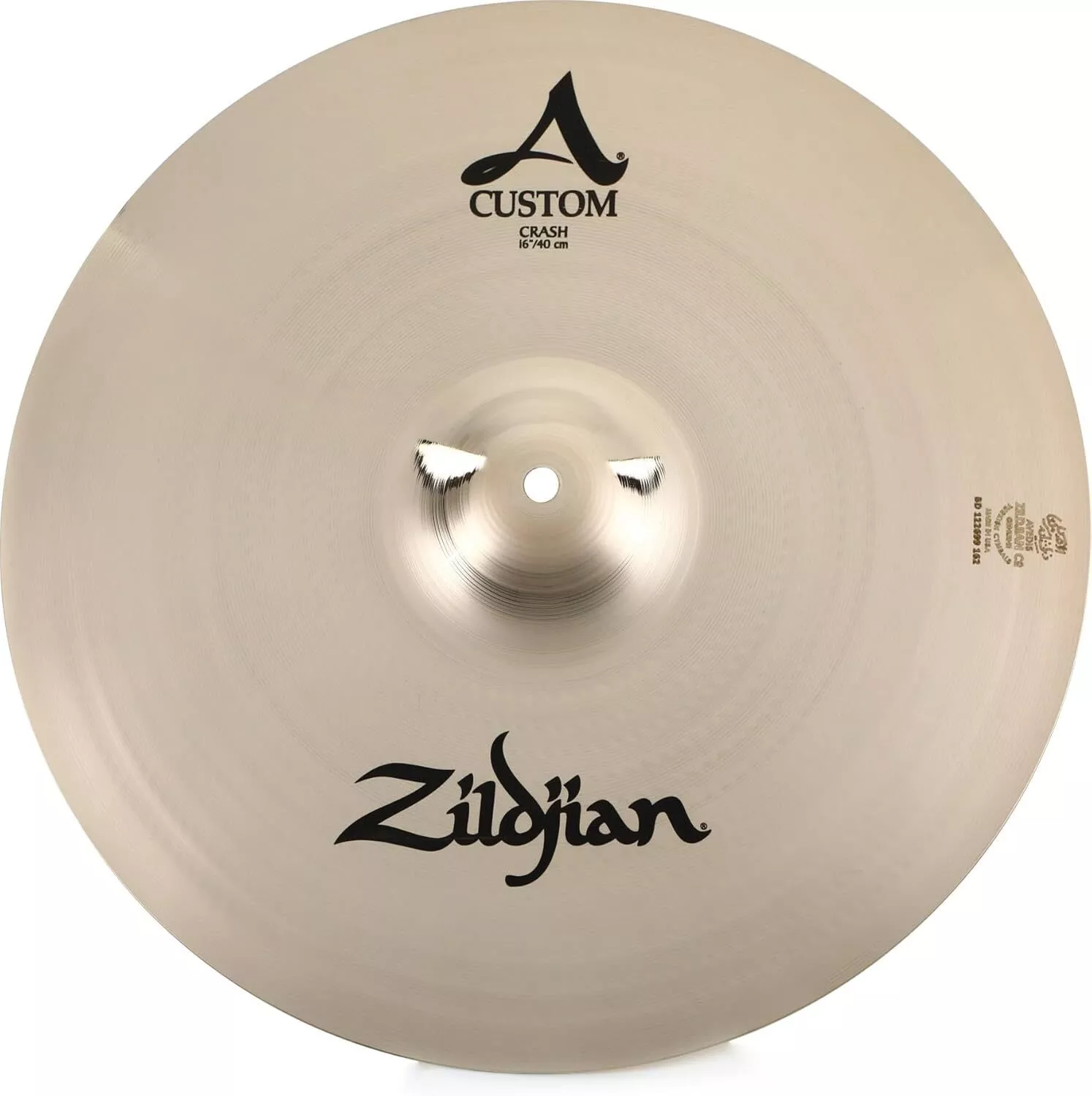 Zildjian A Custom 16" Crash Cymbal