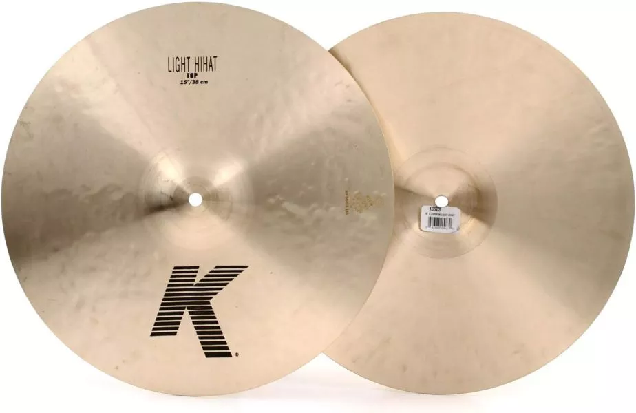 Zildjian K 15" Light Hi Hats