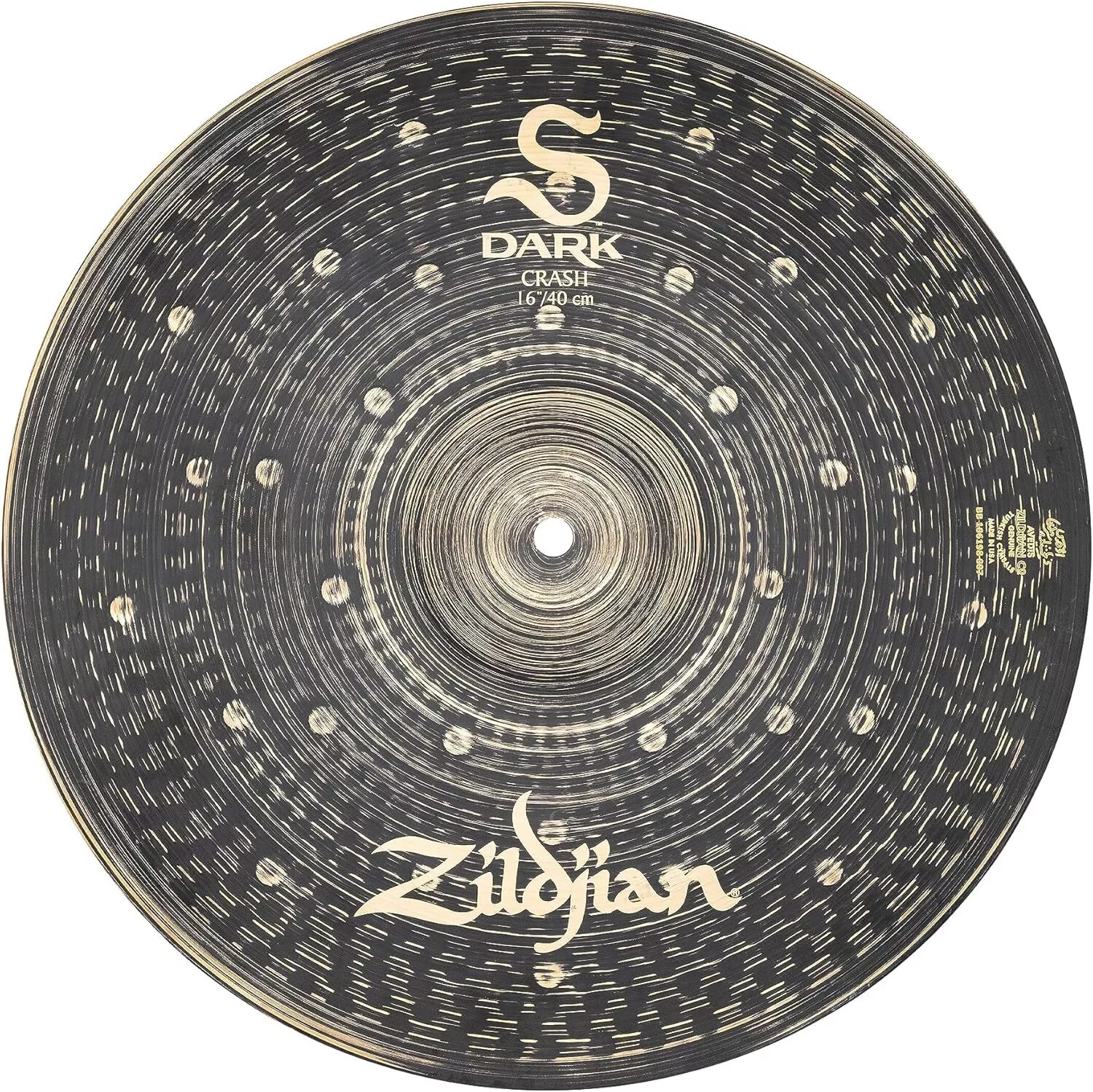 Zildjian S Dark Series 16" Crash Cymbal