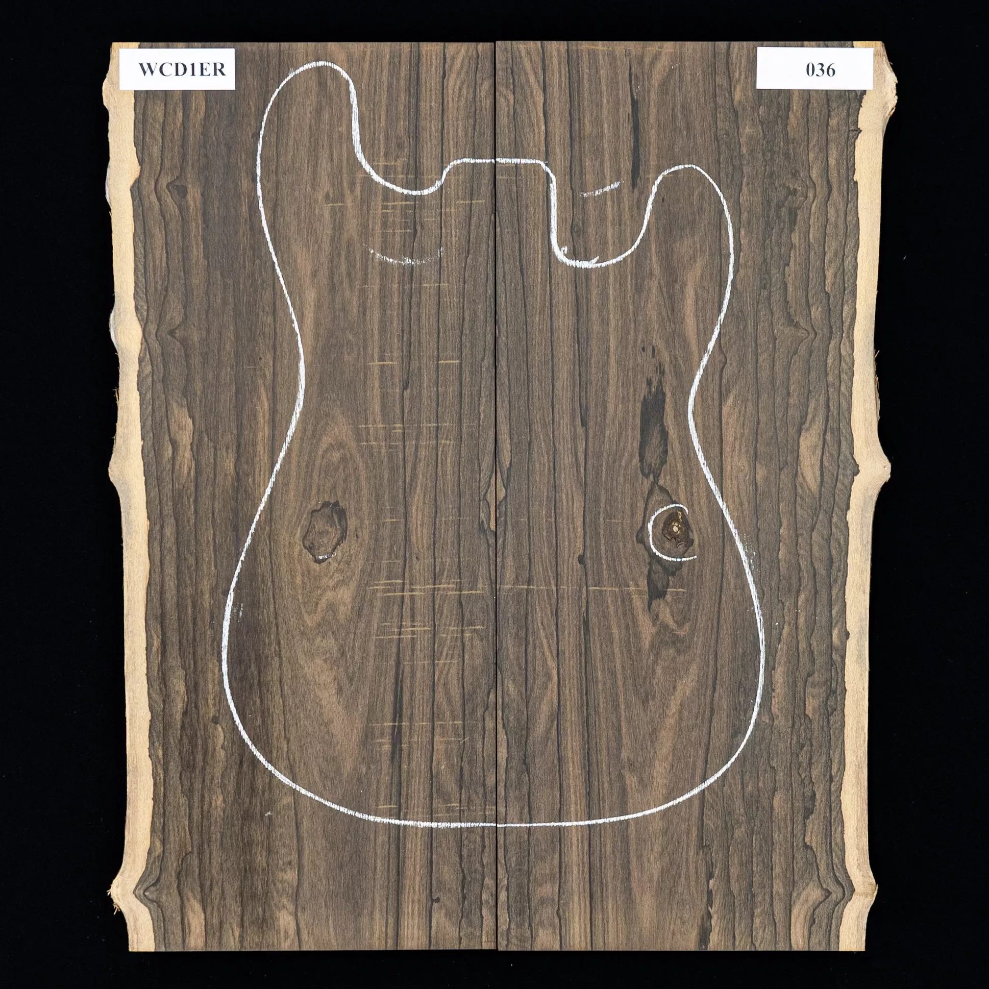 Ziricote Drop Top – 036 – StewMac